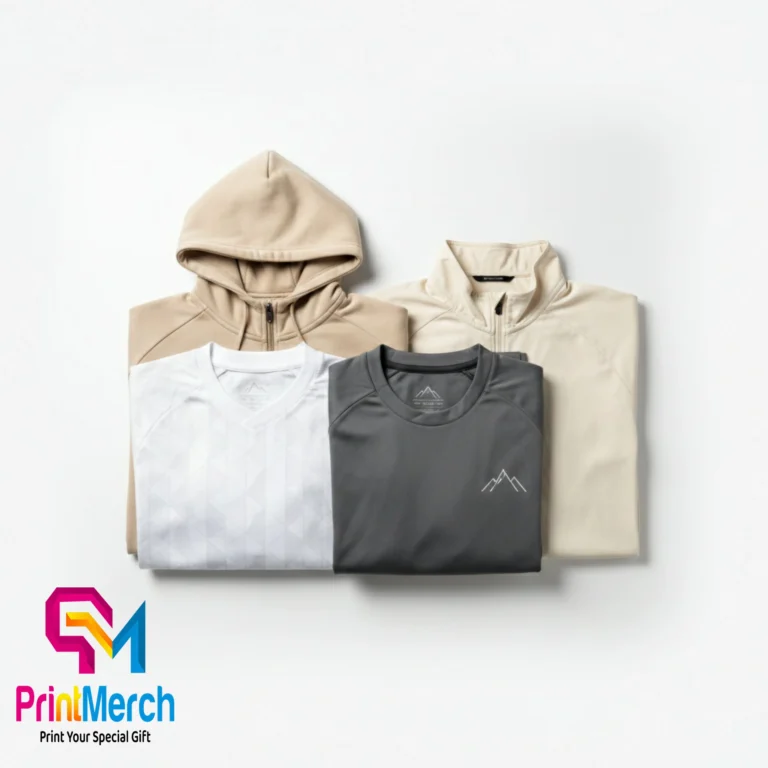 Apparel custom seperti jersey, jaket, dan sweater untuk kebutuhan komunitas dan event