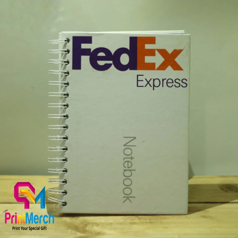 Notebook spiral custom dengan cetak logo perusahaan