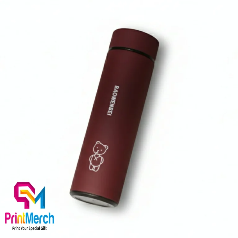 Tumbler custom dengan UV print dan insert paper untuk merchandise dan corporate gift